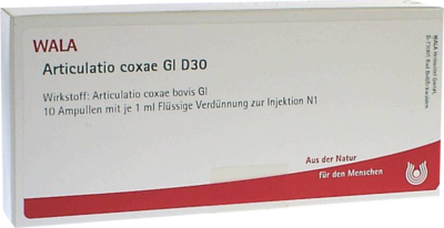 ARTICULATIO coxae GL D 30 Ampullen - 10X1ml
