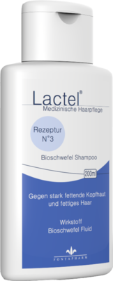 LACTEL Nr.3 Shampoo gegen stark fetten.Kopfhaut - 200ml