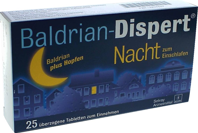 BALDRIAN DISPERT Nacht zum Einschlafen üb.Tabl.