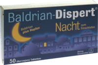 BALDRIAN DISPERT Nacht zum Einschlafen üb.Tabl. - 50St - Schlafstörungen