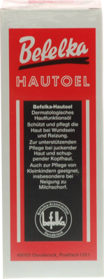 BEFELKA Hautöl - 100ml