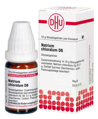 NATRIUM CHLORATUM D 6 Globuli - 10g - L - N
