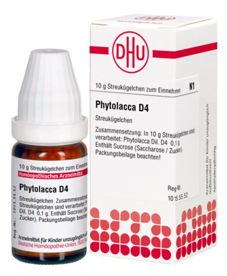 PHYTOLACCA D 4 Globuli - 10g - O - Q