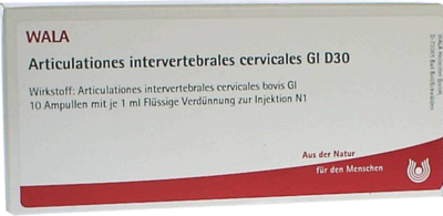 ARTICULATIONES intervertebral.cerv.GL D 30 Amp. - 10X1ml