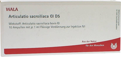 ARTICULATIO sacroiliaca GL D 5 Ampullen - 10X1ml
