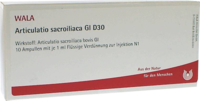 ARTICULATIO sacroiliaca GL D 30 Ampullen - 10X1ml