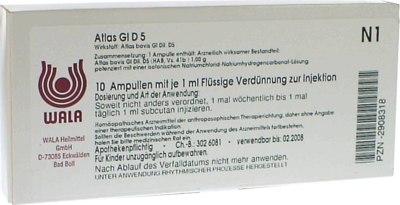 ATLAS GL D 5 Ampullen - 10X1ml