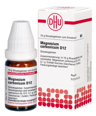 MAGNESIUM CARBONICUM D 12 Globuli - 10g - L - N