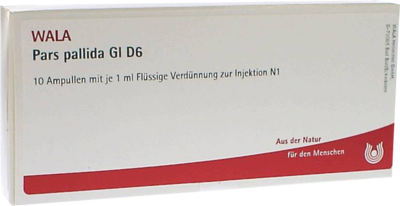 PARS pallida GL D 6 Ampullen - 10X1ml