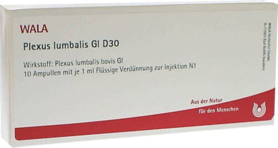 PLEXUS LUMBALIS GL D 30 Ampullen - 10X1ml