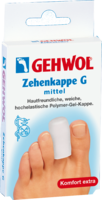 GEHWOL Polymer Gel Zehenkappe G mittel - 2St - Druck und Ballenschutz