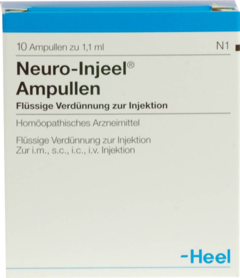 NEURO INJEEL Ampullen - 10St - Unruhe & Schlafstörungen