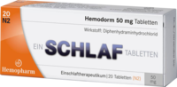 HEMODORM 50 mg Einschlaftabletten - 20St - Schlafstörungen