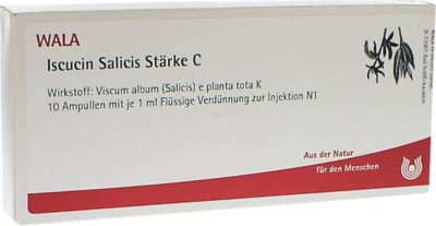 ISCUCIN salicis Stärke C Ampullen - 10X1ml