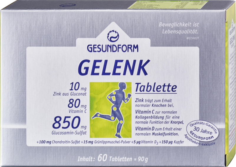 GESUNDFORM Gelenk-Tabletten