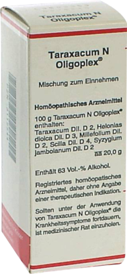 TARAXACUM N Oligoplex Liquidum - 50ml - Madaus