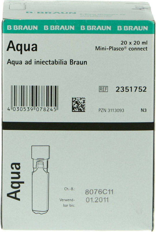 AQUA AD injectabilia Miniplasco connect Inj.-Lsg.