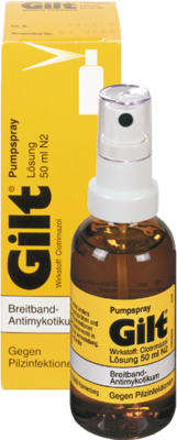 GILT Lösung Pumpspray - 50ml - Haut - & Nagelpilz