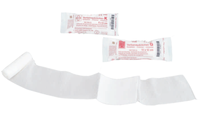 VERBANDPÄCKCHEN 6x8 cm K steril - 1St