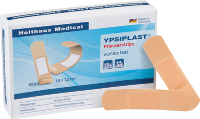 PFLASTERSTRIPS YPSIPLAST wasserfest 1,9x7,2 cm - 50St