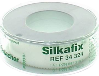 SILKAFIX Heftpfl.1,25 cmx5 m Kunststoff Spule - 1St