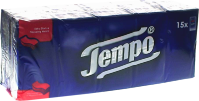 TEMPO Taschentücher ohne Menthol 5404 - 15X10St