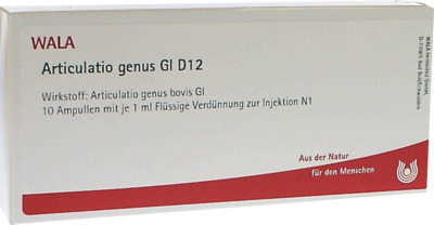 ARTICULATIO genus GL D 12 Ampullen - 10X1ml