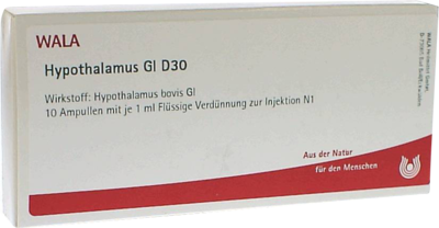HYPOTHALAMUS GL D 30 Ampullen - 10X1ml
