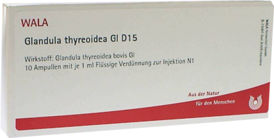 GLANDULA THYREOIDEA GL D 15 Ampullen - 10X1ml