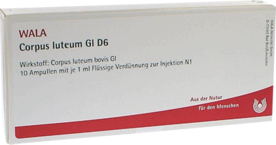 CORPUS LUTEUM GL D 6 Ampullen - 10X1ml