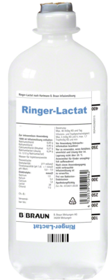 RINGER LACTAT n.Hartm.B.Braun Ecofl.Plus Inf.-Lsg. - 1000ml