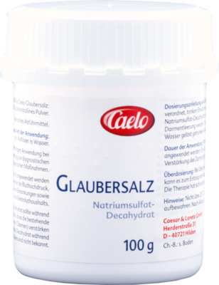 GLAUBERSALZ Caelo HV-Packung - 100g - Abführmittel