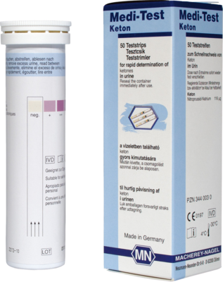MEDI-TEST Keton Teststreifen - 50St