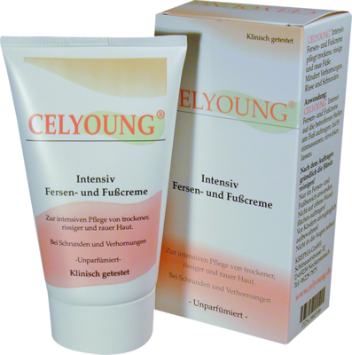 CELYOUNG Intensiv Fersen- und Fußcreme - 100ml - Fußpflege