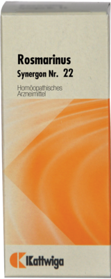 SYNERGON KOMPLEX 22 Rosmarinus Tropfen - 50ml