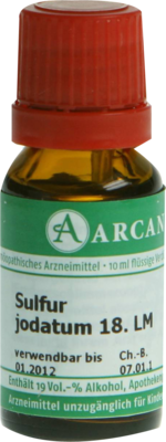 SULFUR JODATUM LM 18 Dilution - 10ml