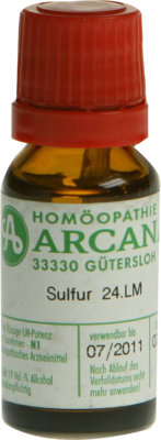 SULFUR LM 24 Dilution - 10ml