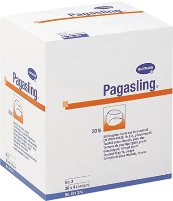 PAGASLING Mulltupfer Gr.2 walnussgroß unsteril - 1000St