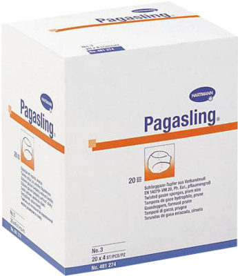 PAGASLING Mulltupfer Gr.3 pflaumengroß unsteril - 2X500St