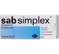 SAB simplex Kautabletten - 20St - Blähungen
