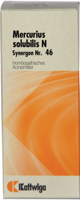 SYNERGON KOMPLEX 46 Mercurius solubilis N Tropfen - 50ml