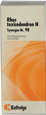 SYNERGON KOMPLEX 98 Rhus toxicodendron N Tropfen - 50ml