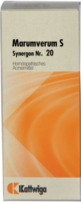 SYNERGON KOMPLEX 20 Marum verum S Tropfen - 50ml