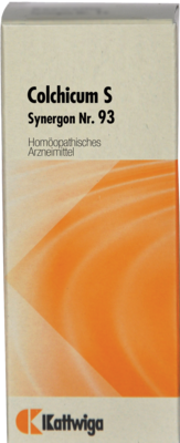 SYNERGON KOMPLEX 93 Colchicum S Tropfen - 50ml