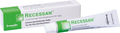 RECESSAN Salbe - 10g - Wund & Heilsalbe