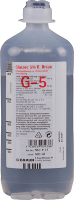 GLUCOSE 5% B.Braun Ecoflac Plus - 500ml
