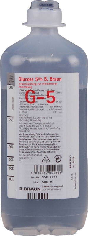 GLUCOSE 5% B.Braun Ecoflac Plus