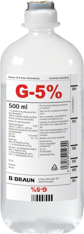 GLUCOSE 5% B.Braun Ecobag