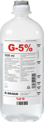 GLUCOSE 5% B.Braun Ecoflac Plus - 10X500ml