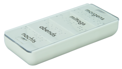 TABLETTENDOSE morgens/mittags/abends/nachts - 1St - Tablettenteiler & -dispenser